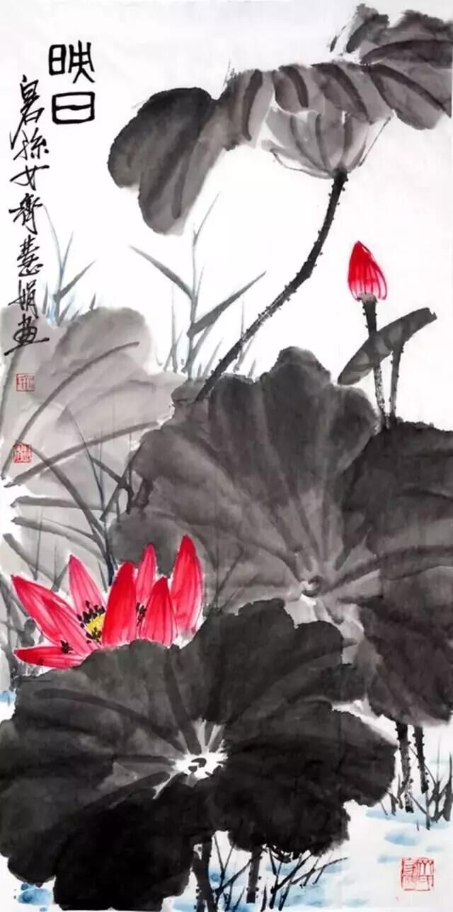 齐慧娟作品《映日》