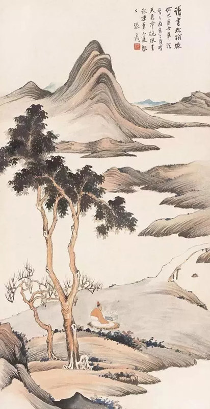张大千：论中国画的透视
