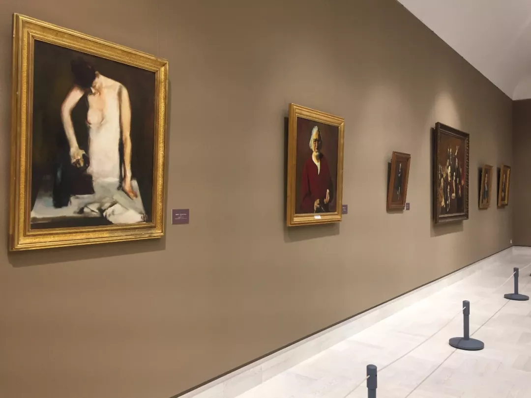 油画大师巴巴作品展展厅