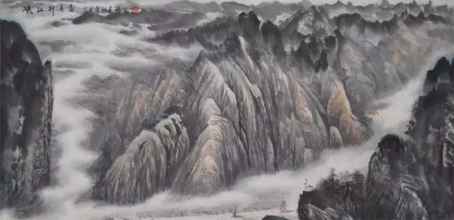 家居字画装饰风水10个讲究-国画山水画挂法