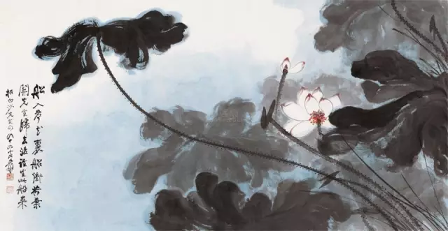 家居字画装饰风水10个讲究-国画竹子荷花的挂法