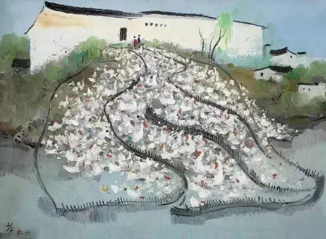 吴冠中：艺术需要错觉，艺术品市场不要怕冷。