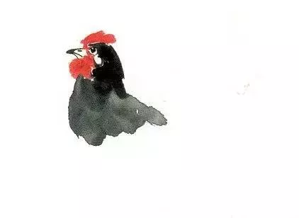 国画入门-国画母鸡画法