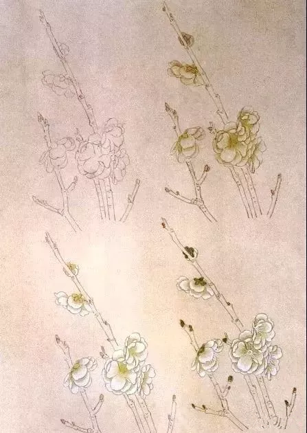 工笔梅花