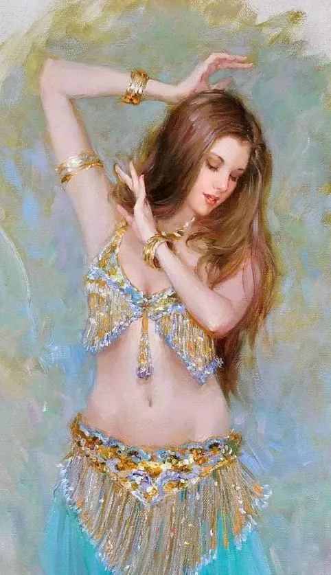马克·斯帕恩Mark Spain女人体油画作品欣赏