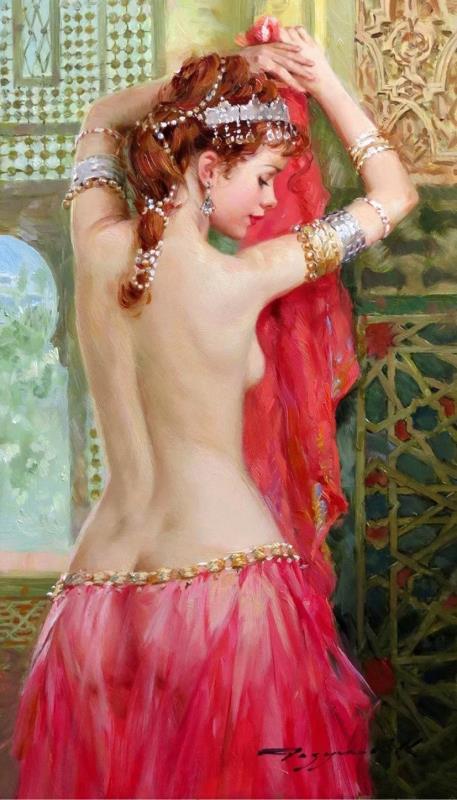 马克·斯帕恩Mark Spain女人体油画作品欣赏