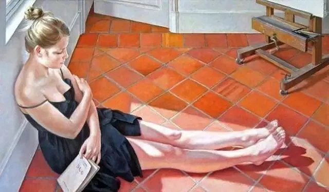 弗朗辛·凡·霍夫(Francine Van Hove)女性人体油画作品4