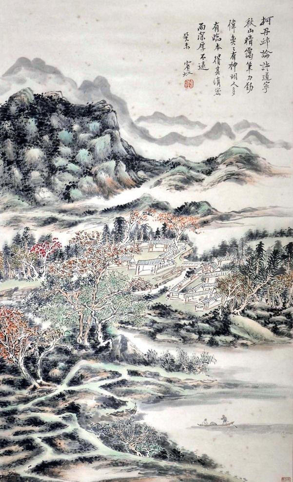 黄宾虹国画作品欣赏