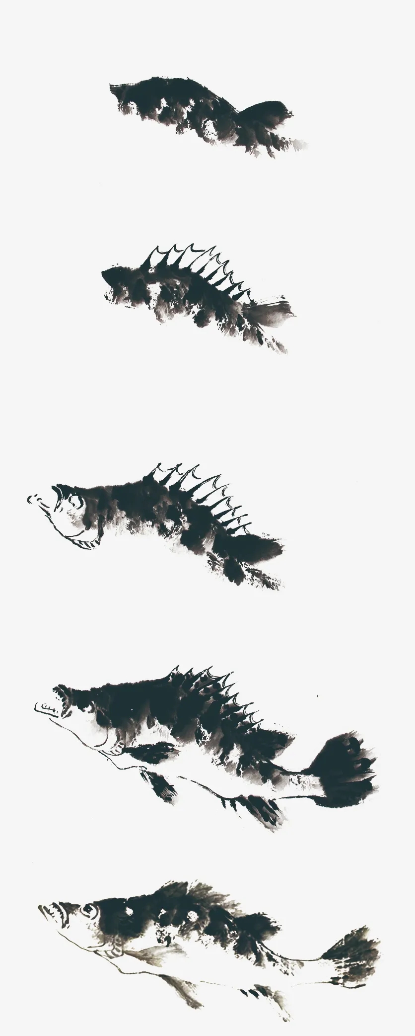 鳜鱼的画法