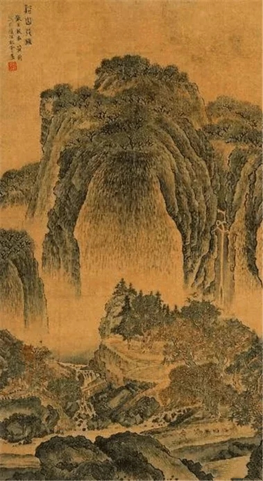 范宽《溪山行旅图》