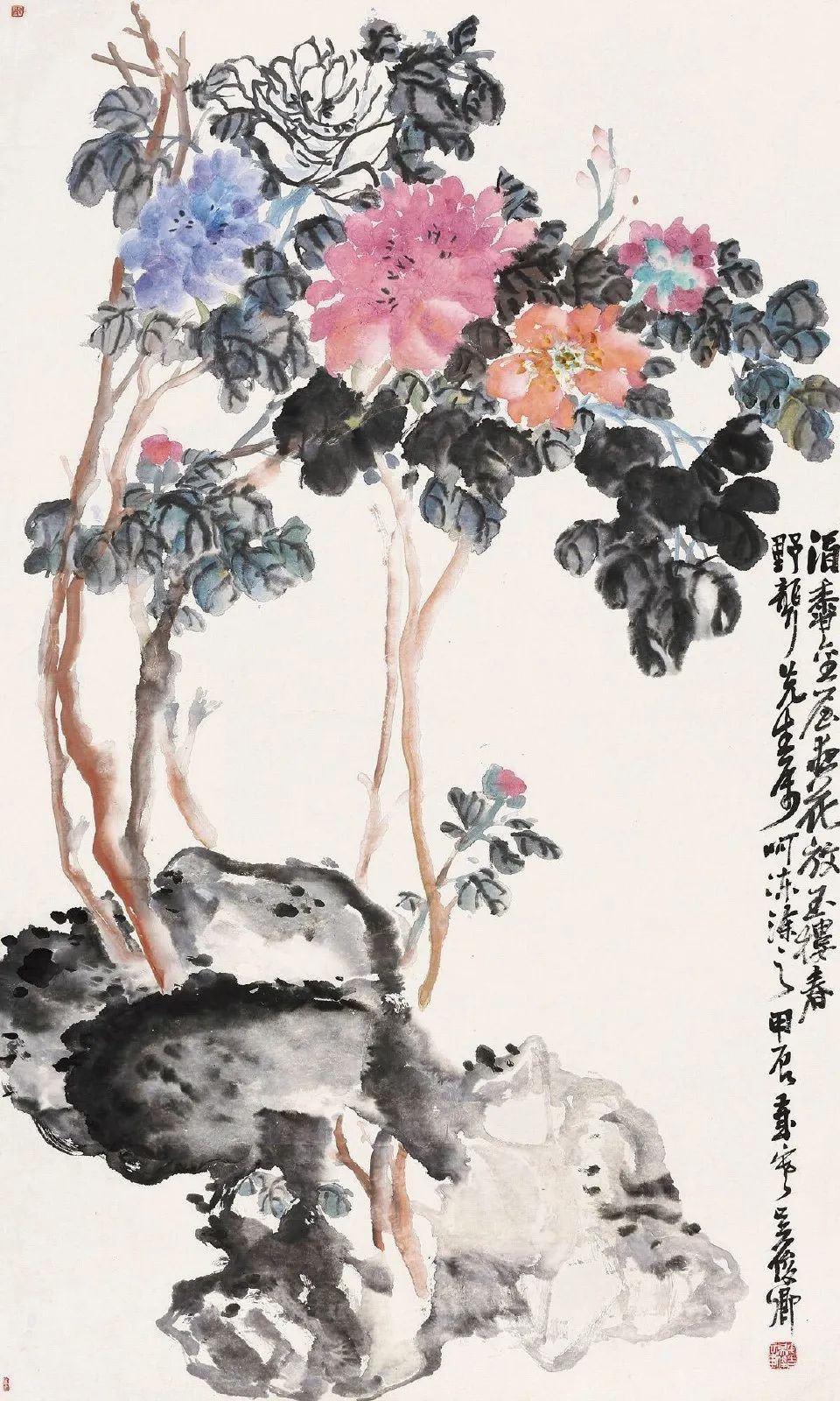 吴昌硕花卉作品欣赏